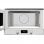 Teka ML 822 BIS L Einbau-Mikrowelle mit Grill, 22 l, 850 W, Weißglas/Edelstahl