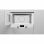 Teka ML 822 BIS L Einbau-Mikrowelle mit Grill, 22 l, 850 W, Weißglas/Edelstahl