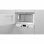 Teka ML 822 BIS L Einbau-Mikrowelle mit Grill, 22 l, 850 W, Weißglas/Edelstahl