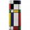 Smeg FAB28RDMC3 Frigorífico Una Puerta G Mondrian