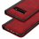 Avizar Funda Cartera Función Soporte Roja para Samsung Galaxy S10 Plus