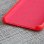 Avizar Funda de Silicona Semirrígida Mate Suave Roja para Samsung Galaxy S10