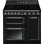 Smeg Victoria TR93IBL Cocina de Inducción 5 Zonas + 3 Hornos Negra