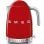 Smeg KLF04RDEU Hervidor de Agua 1.7L 2400W Rojo