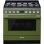 Smeg Portofino CPF9GPOG Cocina de Gas 6 Zonas + Horno Pirolítico Verde
