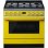 Smeg Portofino CPF9GPYW Cocina de Gas 6 Zonas + Horno Pirolítico Amarilla