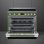 Smeg Portofino CPF9IPOG Cocina de Inducción 5 Zonas + Horno Pirolítico Verde