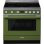 Smeg Portofino CPF9IPOG Cocina de Inducción 5 Zonas + Horno Pirolítico Verde