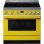 Smeg Portofino CPF9IPYW Cocina de Inducción 5 Zonas + Horno Pirolítico Amarilla