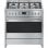 Smeg A19 Cocina de Gas 6 Zonas + Horno Multifunción Inox