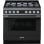 Smeg Portofino CPF9GPAN Cocina de Gas 6 Zonas + Horno Pirolítico Antracita