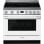 Smeg Portofino CPF9IPWH Cocina de Inducción 5 Zonas + Horno Pirolítico Blanca