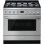 Smeg Portofino CPF9GPX Cocina de Gas 6 Zonas + Horno Pirolítico Inox