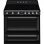 Smeg Victoria TR90IBL9 Cocina de Inducción 5 Zonas + Horno Negra