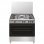 Vitrokitchen CB9060IN Cocina de Gas Natural 5 Fuegos + Horno Inox