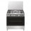 Vitrokitchen CB9060IB Cocina de Gas Butano 5 Fuegos + Horno Inox