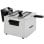Fritadeira Orbegozo FDR 80 8L 3000W Inox com Termóstato Regulável