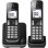 Panasonic KX-TGD312SPB Teléfono Inalámbrico Duo Negro