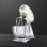 Smeg SMF02CREU Küchenmaschine, 800 W, Creme