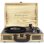 Tocadiscos Prixton VC400 6W Bluetooth RCA USB Tracción Correa Vinilo Madera