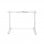 Digitus DA-90388 Bastidor de Mesa Eléctrico con Ajuste de Altura 62-128 cm Blanca