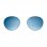 Bose Cristales de Repuesto Azul Degradado No Polarizado para Gafas Bose Frames Rondo