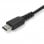 StarTech.com Cavo di Ricarica USB-A a USB-C da 1m - Resistente cavetto USB-C di Ricarica Veloce e Sync da USB 2.0 a USB Type C 3A - Rivestimento in TPE e Fibra Aramidica M/M Nero - Samsung S10, Ipad Pro, Pixel