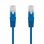 Nanocable Cabo de Rede RJ-45 UTP AWG24 Cat.6 1m Azul