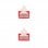 Cavo di rete Nanocable RJ-45 UTP AWG24 Cat.6 1m Rosso