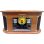 Tocadiscos Sunstech PXRC52CD 5W RMS Bluetooth Tracción Directa CD Cassette Radio Madera