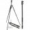 Bresser Optics BX-25 Pro trépied Caméras numériques 3 pieds Noir, Argent