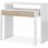 Habitdesign Bureau Mesa de Escritorio Extensible Blanco/Roble
