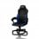 Nitro Concepts Chaise de jeu C100 Bleu/Noir