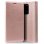 Cool Funda Flip Cover Liso Rosa para Samsung Galaxy S20 Ultra 5G