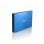 Contenitore per HDD esterno 3Go da 2,5" SATA a USB 2.0 Blu