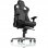 Noblechairs Epic Couro Sintético PU Edição Especial Mercedes-AMG Petronas Motosport Cadeira Gaming
