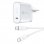 Caricabatterie da muro Belkin USB-C a ricarica rapida + cavo Quick Charge 4+