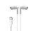 Auriculares Belkin Rockstar USB-C com Cancelamento de Ruído Branco