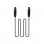 Nanocable Cable SATA III Datos 6G con Anclajes 0.5m