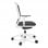 Actiu Efit 10 Silla de Oficina Respaldo Alto Negra/Blanca