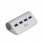 Quick Media Hub 4x USB 3.0 Plata