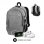 Zaino Subblim Urban Lock per laptop fino a 16" Grigio