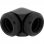 Corsair Racro 14 mm de 90° Hydro X Series XF Rígido Pack de 2 Unidades Preto