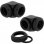 Corsair Racro 14 mm de 90° Hydro X Series XF Rígido Pack de 2 Unidades Preto