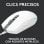 Logitech G G203 Lightsync Mouse USB tipo A 8000 DPI Bianco