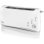 Grille-pain Haeger Bulgari 2 tranches, 1 fente longue extra-large 1000 W, 6 niveaux, décongélation, blanc
