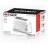 Grille-pain Haeger Geminy 2 Fentes Longues 900 W 7 Niveaux Blanc