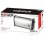 Grille-pain Haeger Desayuno 2 tranches, 1 fente extra-longue, 1000 W, 6 niveaux, noir et inox