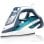 Fer à vapeur Haeger Ultra Steam 2800W semelle céramique bleu blanc 80g