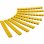 Goobay Marqueur de câble 2,5 mm Jaune Pack 90 unités